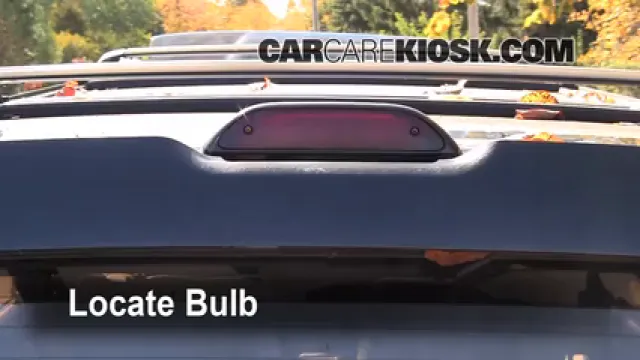 1994 Toyota 4Runner SR5 3.0L V6 Éclairage Feu de freinage central (remplacer l'ampoule)